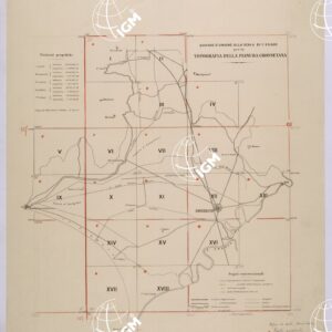 TOPOGRAFIA DELLA PIANURA GROSSETANA - QUADRO D'UNIONE