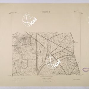 TOPOGRAFIA DELLA PIANURA GROSSETANA - F.128 SEZIONE II IV S.O.A.