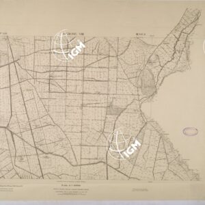 TOPOGRAFIA DELLA PIANURA GROSSETANA - F.128 SEZIONE VIII III N.E.D.