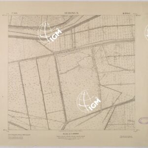 TOPOGRAFIA DELLA PIANURA GROSSETANA - F.128 SEZIONE X III N.O.C.