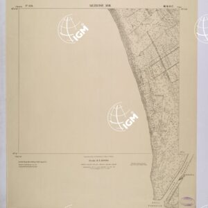 TOPOGRAFIA DELLA PIANURA GROSSETANA - F.128 SEZIONE XVII III S.O.C.
