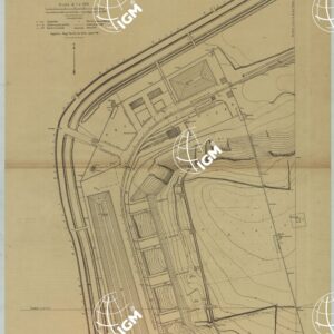 PIAZZA MILITARE MARITTIMA DI BRINDISI POLVERIERA DEL CILLARESE R. MARINA - FOGLIO 1.