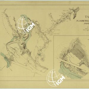 PLANIMETRIA DELLE RR. GROTTE DI POSTUMIA - TAVOLA I.