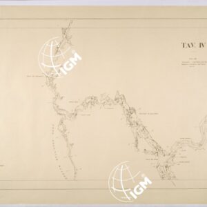 PLANIMETRIA DELLE RR. GROTTE DI POSTUMIA - TAVOLA IV.