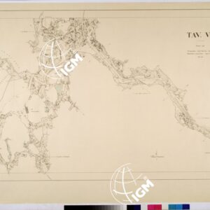 PLANIMETRIA DELLE RR. GROTTE DI POSTUMIA - TAVOLA VII.