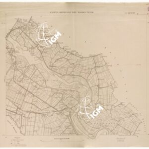 CARTA SPECIALE DEL BASSO PIAVE - FOGLIO II PONTE PIAVE
