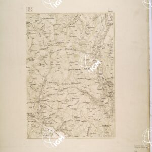 CARTA DEI DINTORNI DEL CAMPO TRINCERATO DI RIVA - FOGLIO 1.