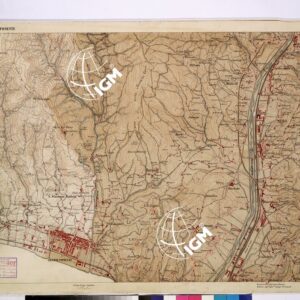 CARTA DEI DINTORNI DI GENOVA - FOGLIO IV.