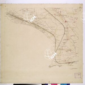 PIANTA TOPOGRAFICA DI TARANTO E DINTORNI LEVATA 1 10.000 NELL'ANNO 1862 - FOGLIO 5.