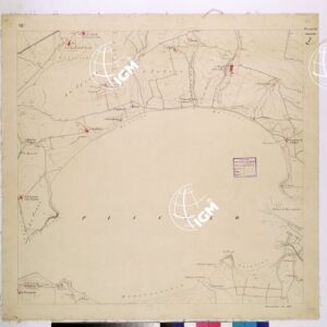 PIANTA TOPOGRAFICA DI TARANTO E DINTORNI LEVATA 1 10.000 NELL'ANNO 1862 - FOGLIO 7.