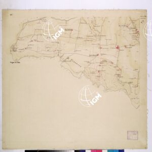 PIANTA TOPOGRAFICA DI TARANTO E DINTORNI LEVATA 1 10.000 NELL'ANNO 1862 - FOGLIO 14.