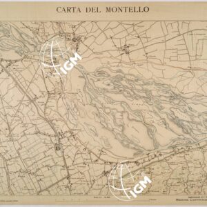 CARTA DEL MONTELLO - FOGLIO 1.