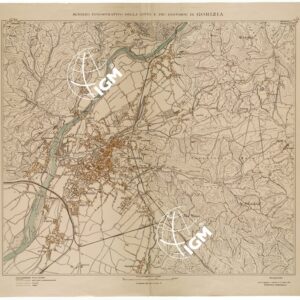 SCHIZZO DIMOSTRATIVO DELLA CITTA' E DEI DINTORNI DI GORIZIA