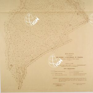 RILIEVO PEL IL COSTRUENDO VILLAGGIO SANATORIALE IN PALENA NELLA LOCALITA' PAGLIARELLA E POSTA FABIANO - PARTE 1-2