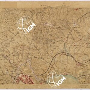CARTA TOPOGRAFICA DEL GOLFO E BACINO DI SPEZIA - FOGLIO 5.