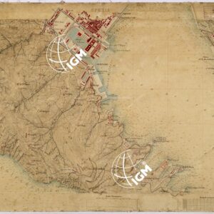 CARTA TOPOGRAFICA DEL GOLFO E BACINO DI SPEZIA - FOGLIO 8.