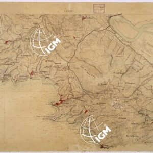 CARTA TOPOGRAFICA DEL GOLFO E BACINO DI SPEZIA - FOGLIO 9.