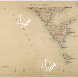 CARTA TOPOGRAFICA DEL GOLFO E BACINO DI SPEZIA - FOGLIO 11.