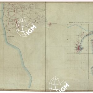 CARTA TOPOGRAFICA DEL FARO DI MESINA ESEGUITA NEL 1844 - FOGLIO 6