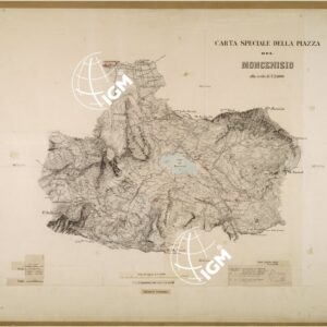 CARTA SPECIALE DELLA PIAZZA DEL MONCENISIO.