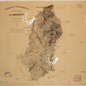 RILEVAMENTI FOTOGRAMMETRICI D'OLTRE FRONTIERA AL MONGINEVRA - FOGLIO 1.