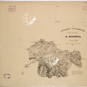 RILEVAMENTI FOTOGRAMMETRICI D'OLTRE FRONTIERA AL MONGINEVRA - FOGLIO 2.