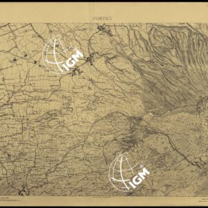 CARTA TOPOGRAFICA DEL MONTE VESUVIO RILEVATA E DISEGNATA DAGLI ALLIEVI DELL'IST. TOPOGRAFICO MILITARE NEGLI ANNI 1875-76 ALLA SCALA DI 1:10.000. LA DATA RIPORTATA E' 1905 - PORTICI.
LA DATA RIPORTATA E' 1905. - Foglio 5 - Portici