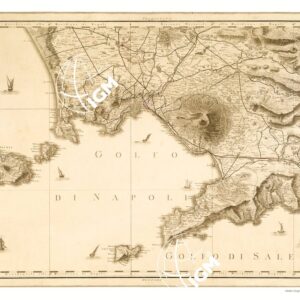 ATLANTE GEOGRAFICO DEL REGNO DI NAPOLI DELINEATO PER ORDINE DI FERDINANDO IV RE DELLE DUE SICILIE &C., &C., DA GIO. ANTONIO RIZZI ZANNONI GEOGRAFO DI SUA MAESTA' E TERMINATO NEL 1808 -TAVOLA 14 ALTRA COPIA.