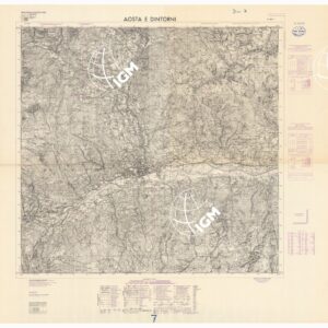 AOSTA E DINTORNI - FOGLIO 28 II