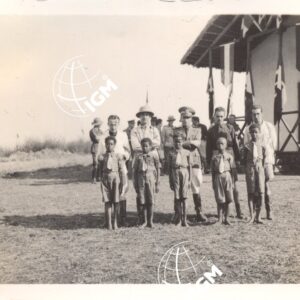 Il battesimo dei bambini indigeni. - FT00000419