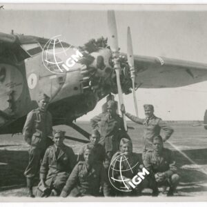sul Campo d'aviazione di Macallè il nostro apparecchio ove è installata la macchina fotogrammetrica Santoni - FT00001547
