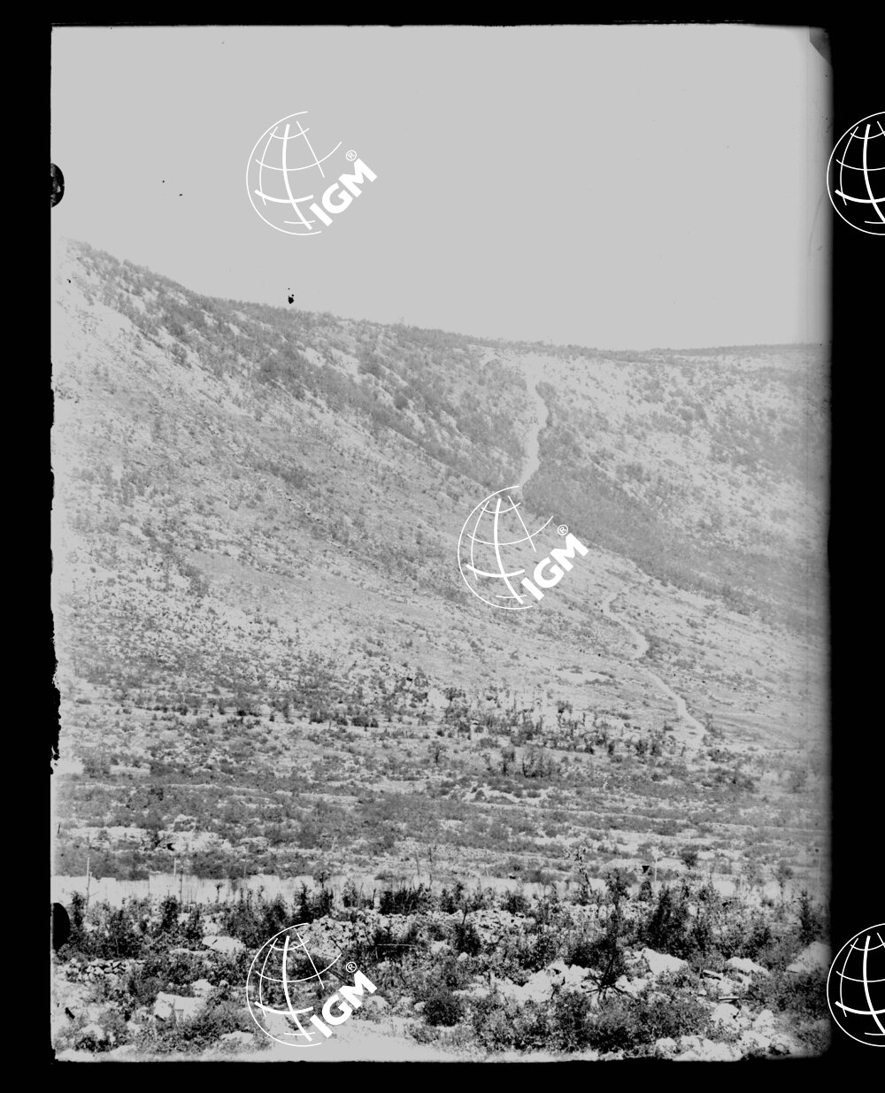 Panorama telefotografico da Q. 92 sud - LN00000646