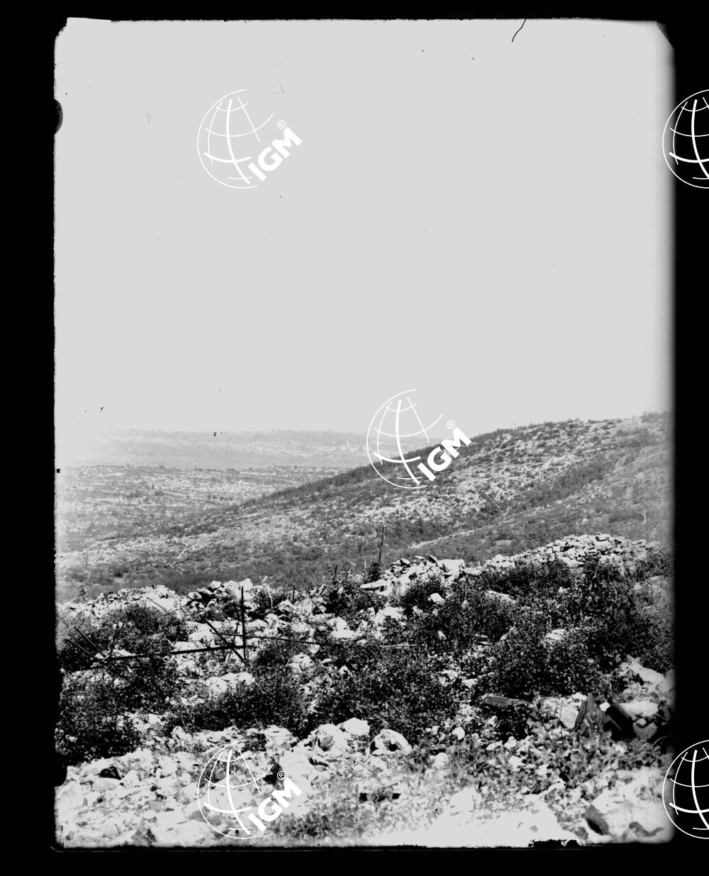 Panorama telefotografico da Q. 92 sud - LN00000649