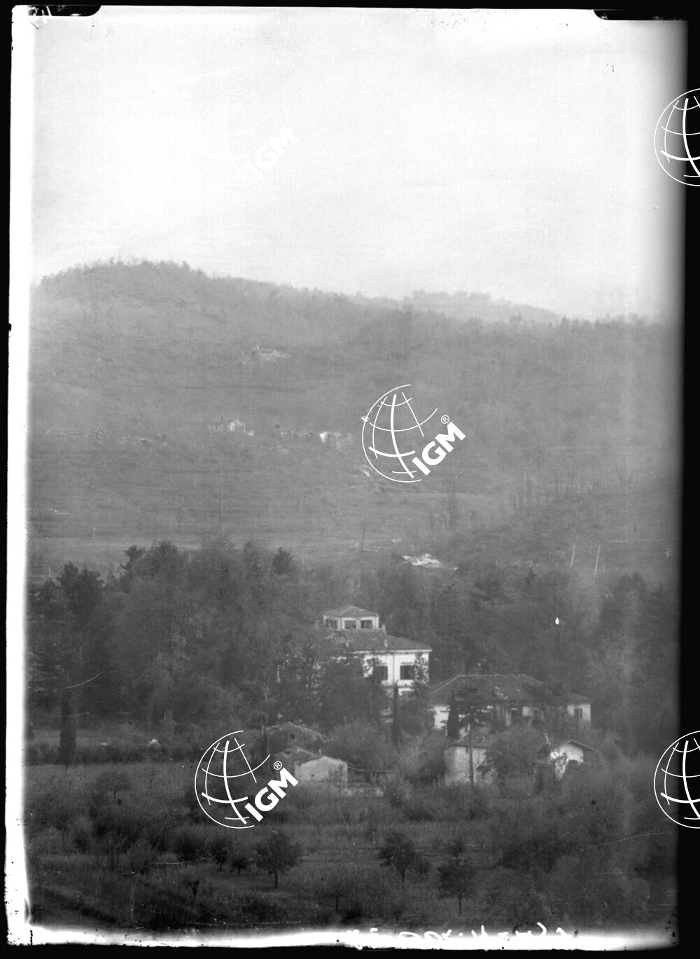 Dal S. Marco a Vertojba visto dal Castello di Gorizia - LN00001173