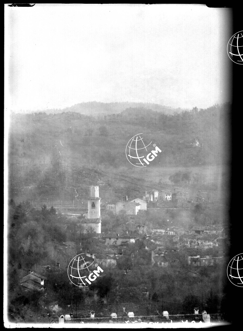 Dal S. Marco a Vertojba visto dal Castello di Gorizia - LN00001174