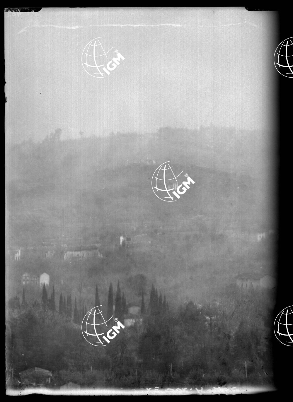 Dal S. Marco a Vertojba visto dal Castello di Gorizia - LN00001176