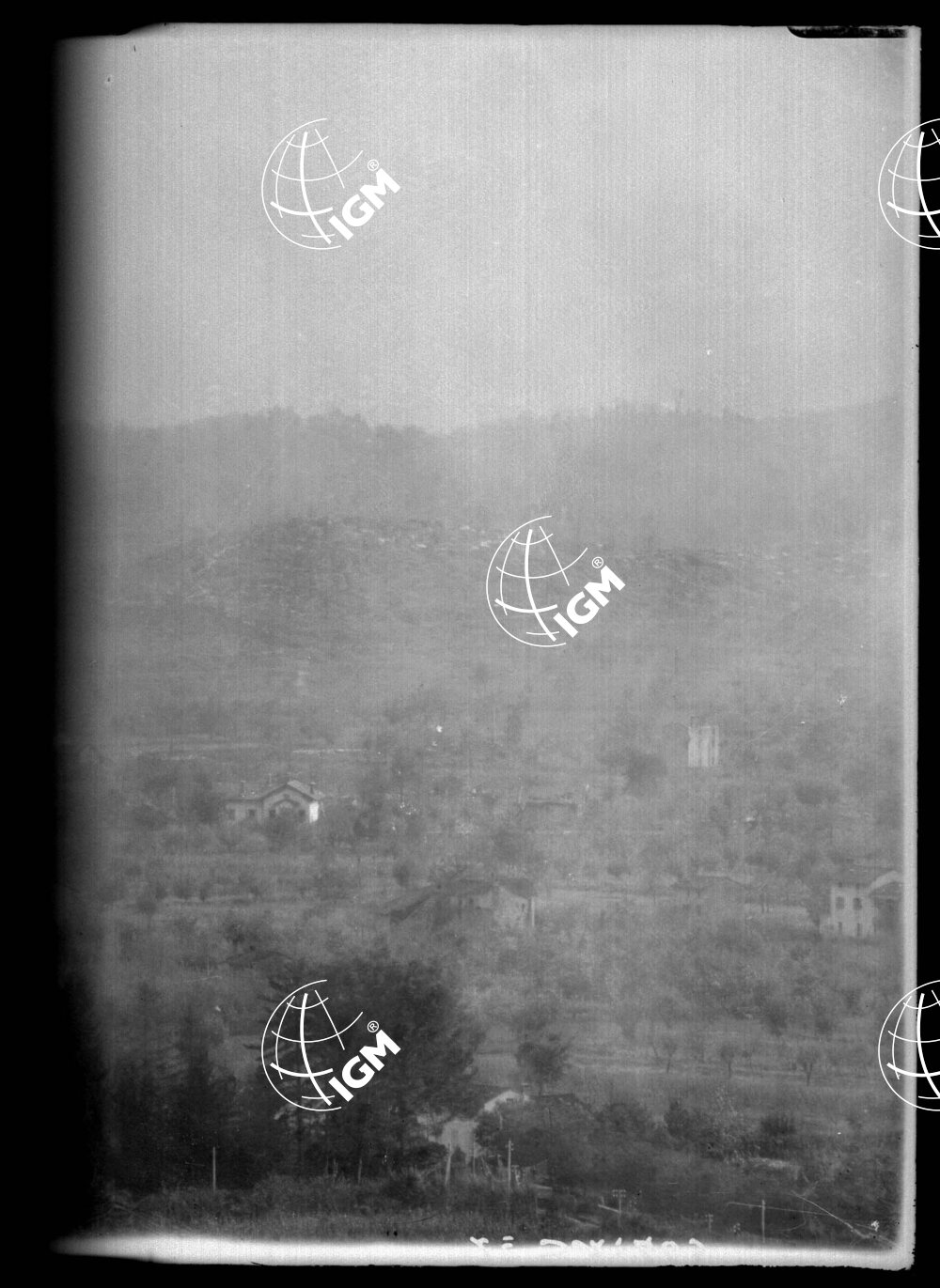Dal S. Marco a Vertojba visto dal Castello di Gorizia - LN00001177