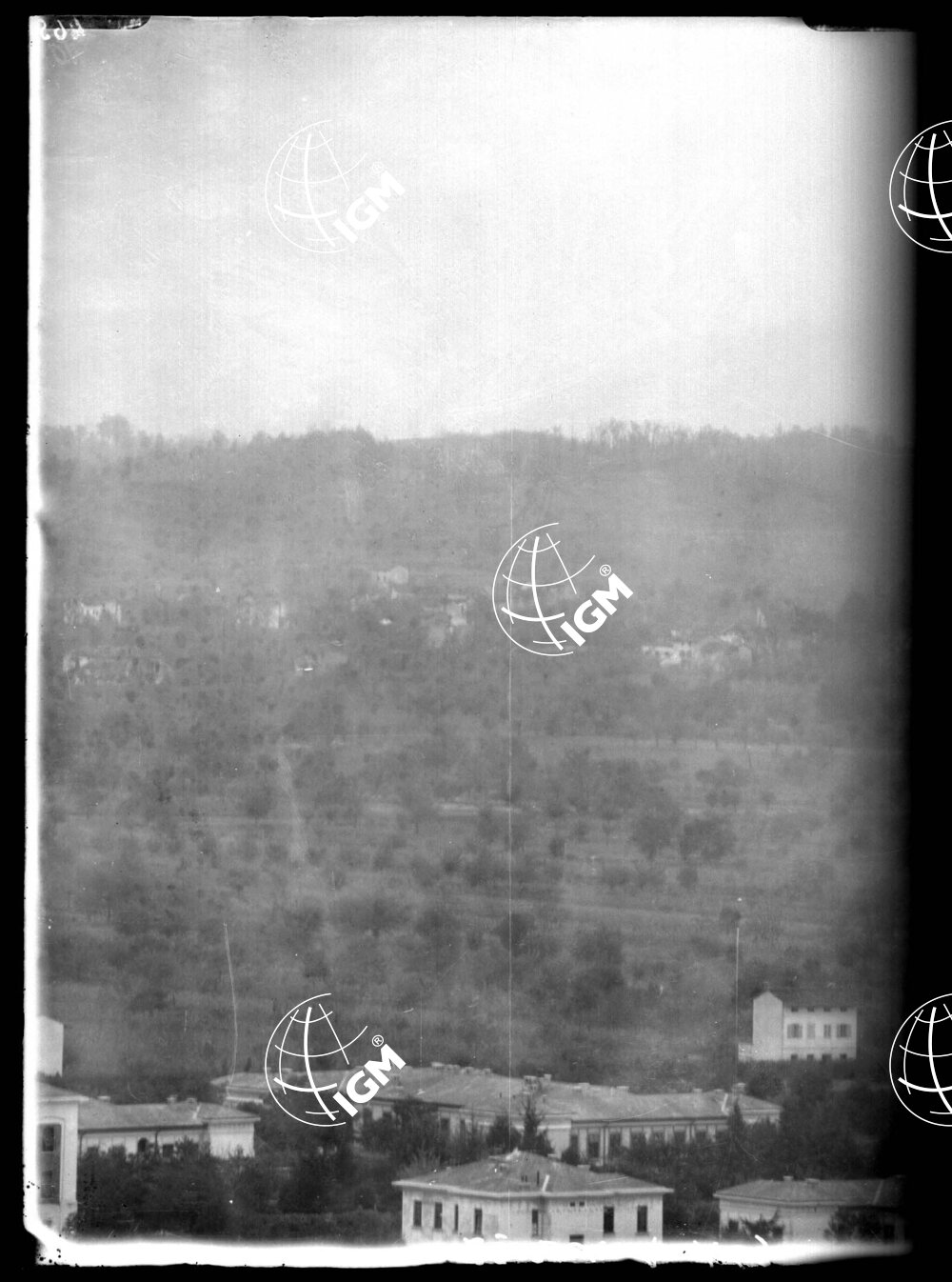 Dal S. Marco a Vertojba visto dal Castello di Gorizia - LN00001179