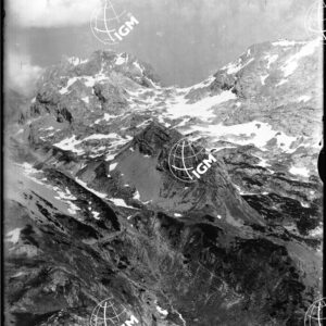 Veduta dal Passo di Vall'Inferno alla Forcella d'Ombladet da M. Navagiust - LN00001625