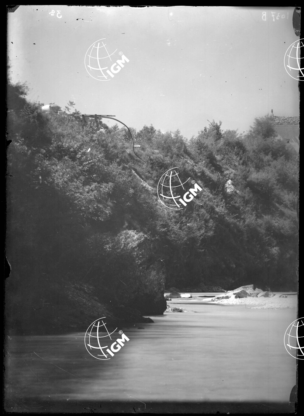 Telefotografia del Ponte di Vidor. - LN00002258