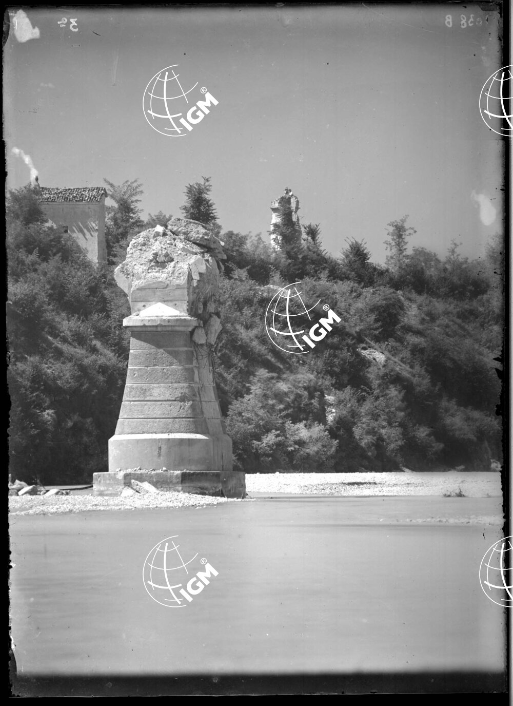 Telefotografia del Ponte di Vidor. - LN00002259