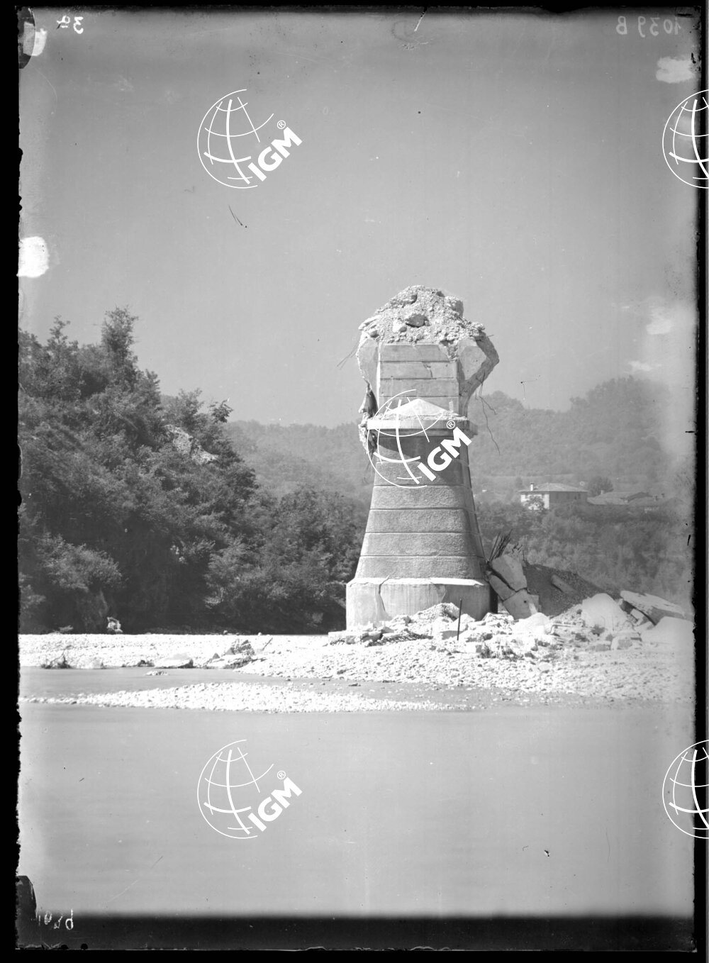 Telefotografia del Ponte di Vidor. - LN00002260