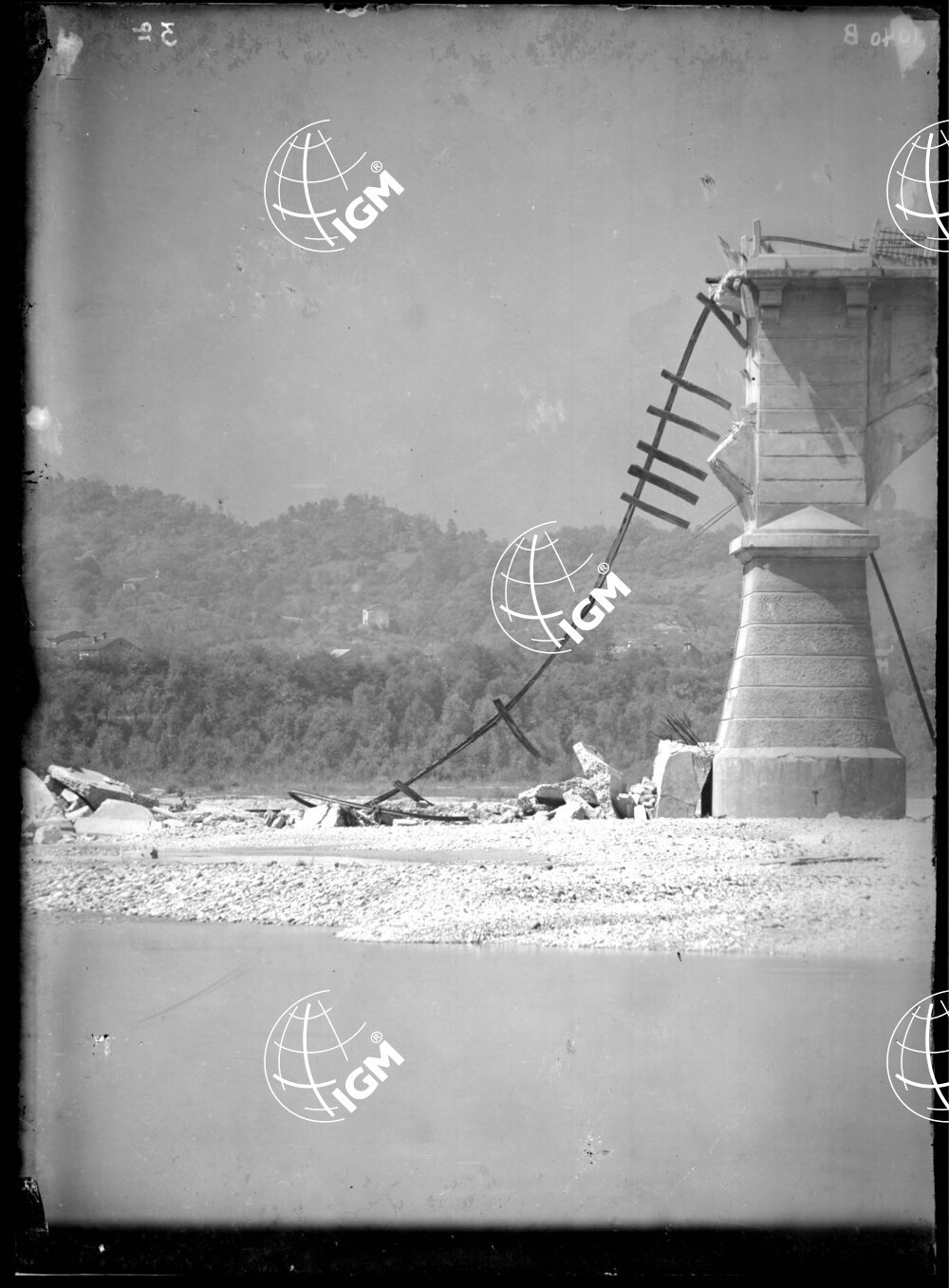 Telefotografia del Ponte di Vidor. - LN00002261