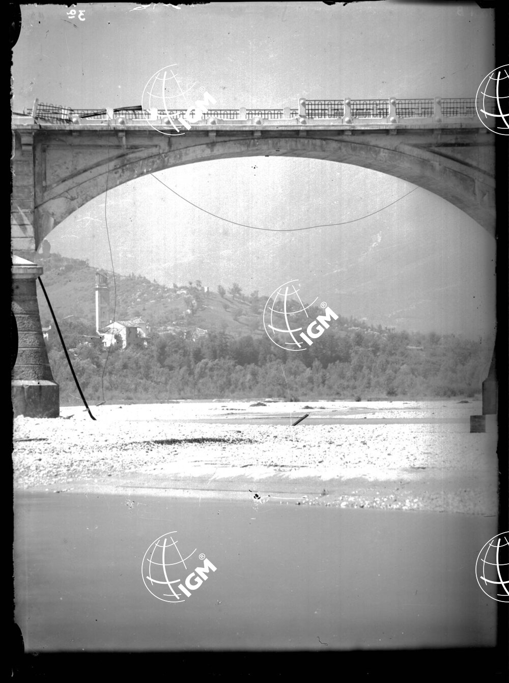 Telefotografia del Ponte di Vidor. - LN00002262