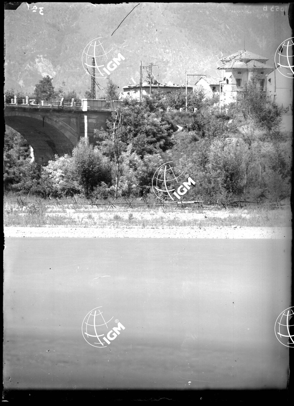 Telefotografia del Ponte di Vidor. - LN00002274