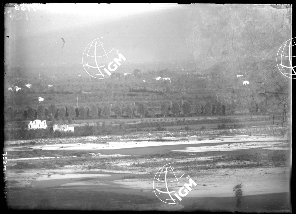 Telefotografia dei Ponti della Priula. - LN00002278