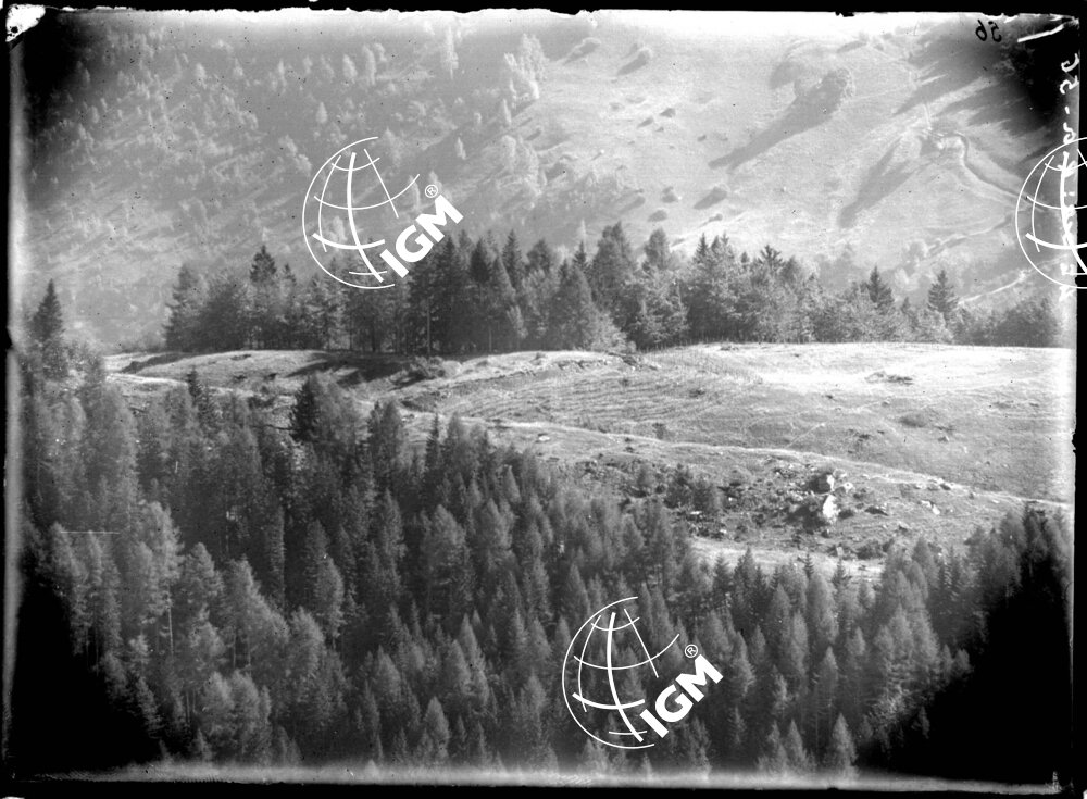 Rilievo telefotografico del Doss dei Morti e del Dosso Brull - LN00002452