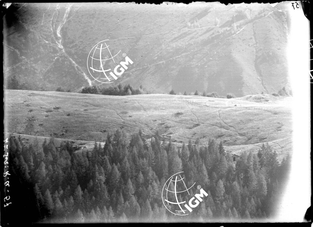 Rilievo telefotografico del Doss dei Morti e del Dosso Brull - LN00002453