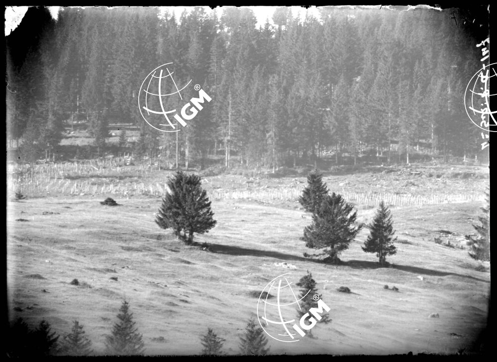 Rilievo Telefotografico dei trinceramenti di Campo Basson - LN00002544