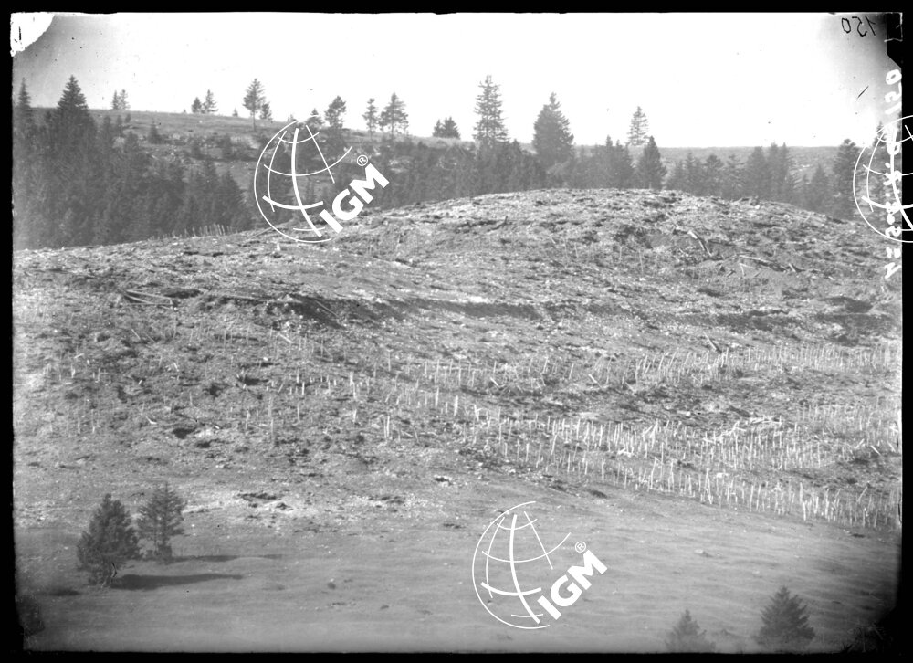 Rilievo Telefotografico dei trinceramenti di Campo Basson - LN00002547